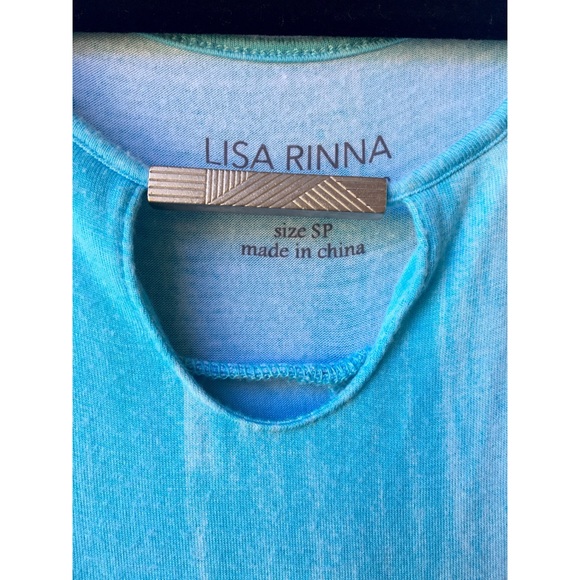 Lisa Rinna Collection Blue Shirt - Picture 3 of 8